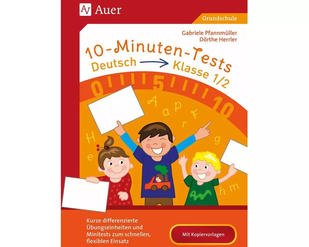 10-Minuten-Tests Deutsch - Klasse 1/2