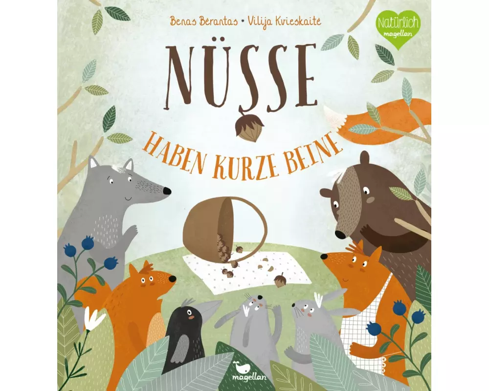 Nüsse haben kurze Beine