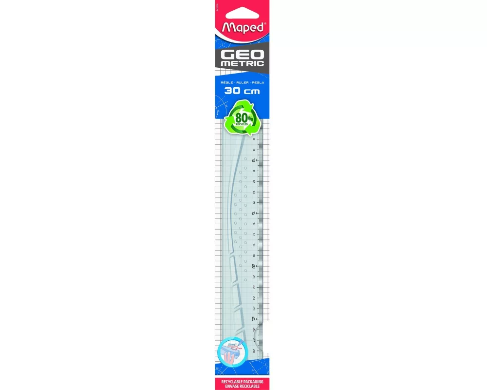 maped Lineal Geometric 30 cm