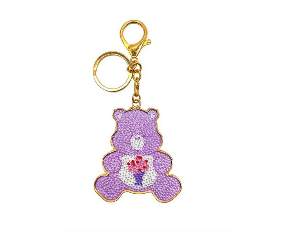 CRAFT Buddy Crystal Art Keyring – Care Bears Blind Bag Blind Bag