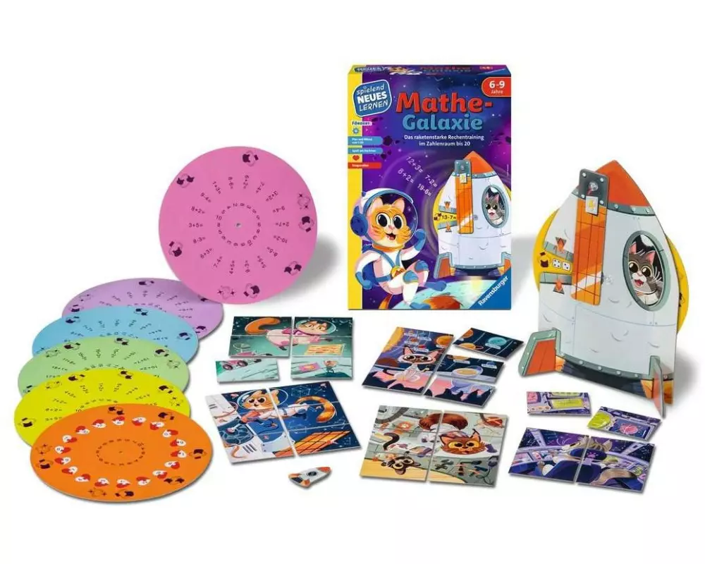 Ravensburger Kinderspiel Mathe-Galaxie
