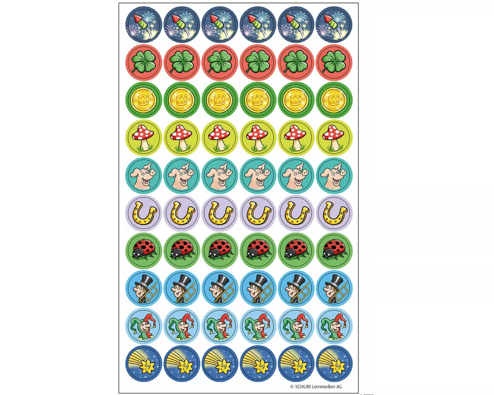 Motivationssticker Glücksbringer