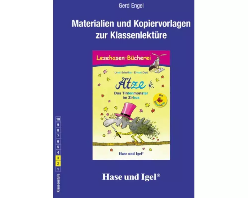 Ätze, das Tintenmonster im Zirkus. Begleitmaterial / Silbenhilfe