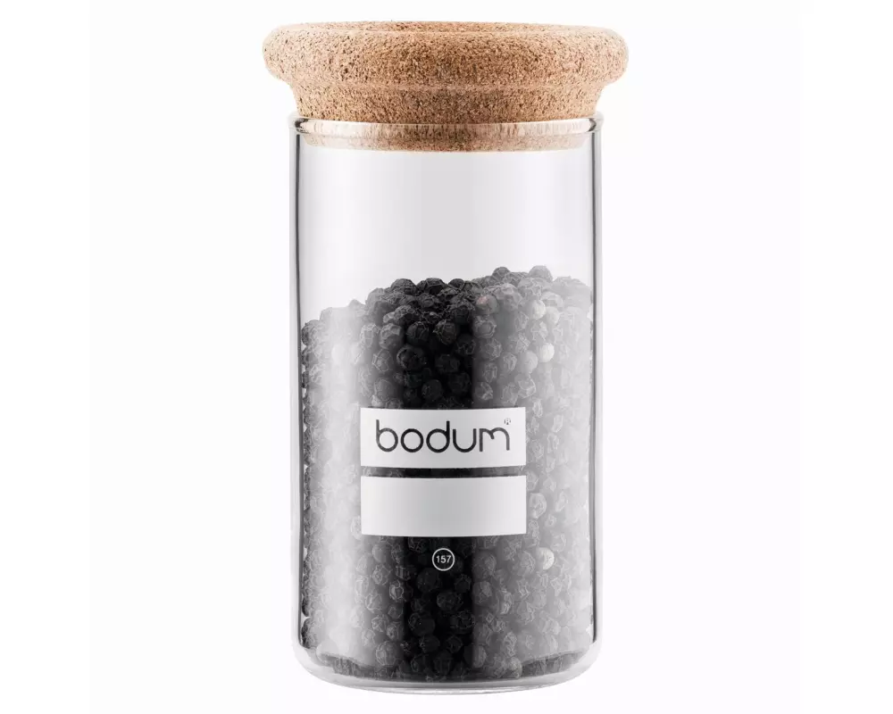 Bodum Vorratsglas Yohki Kork 0.25 l, Transparent