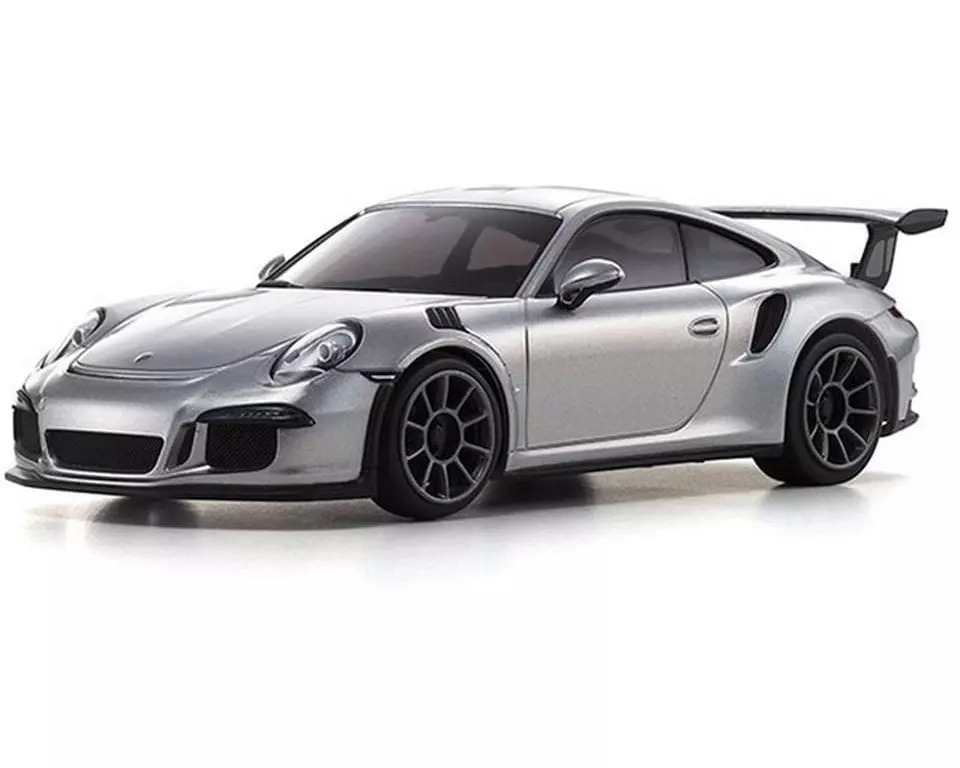 Kyosho Mini-Z Porsche 911 GT3 RS, Silber 1:27 Readyset