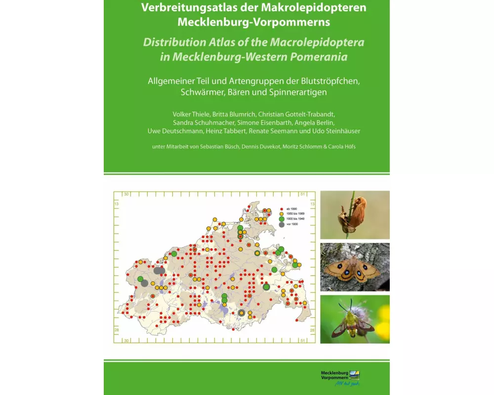 Verbreitungsatlas der Makrolepidopteren Mecklenburg-Vorpommerns