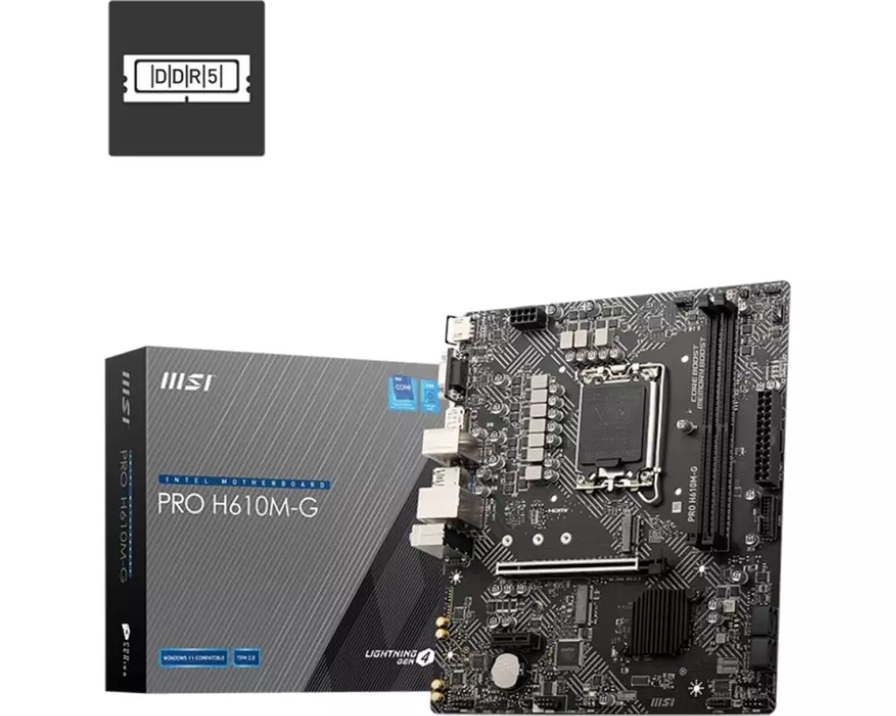 MSI Mainboard Pro H610M-G