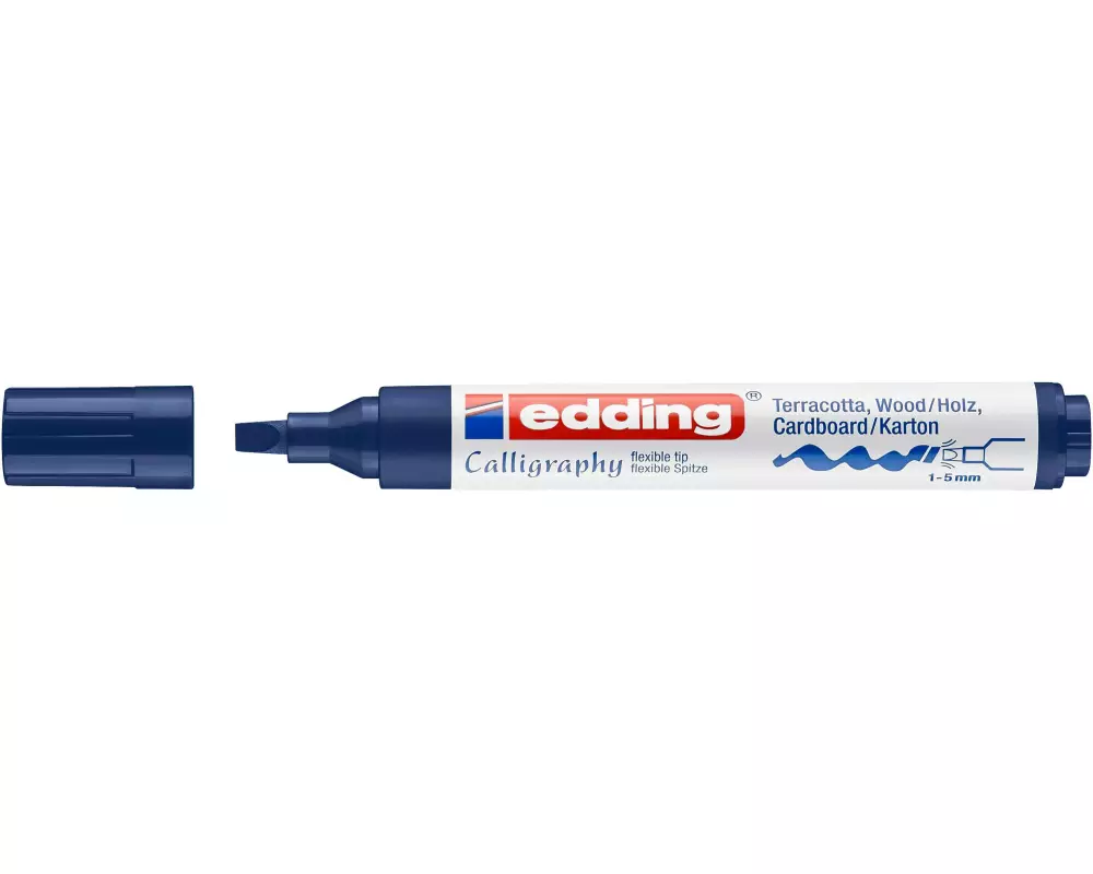 edding Kalligraphiemarker 1455 Blau