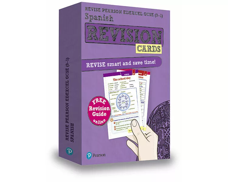 Pearson REVISE Edexcel GCSE Spanish: Revision Cards incl. online revision and audio - for 2025 exams