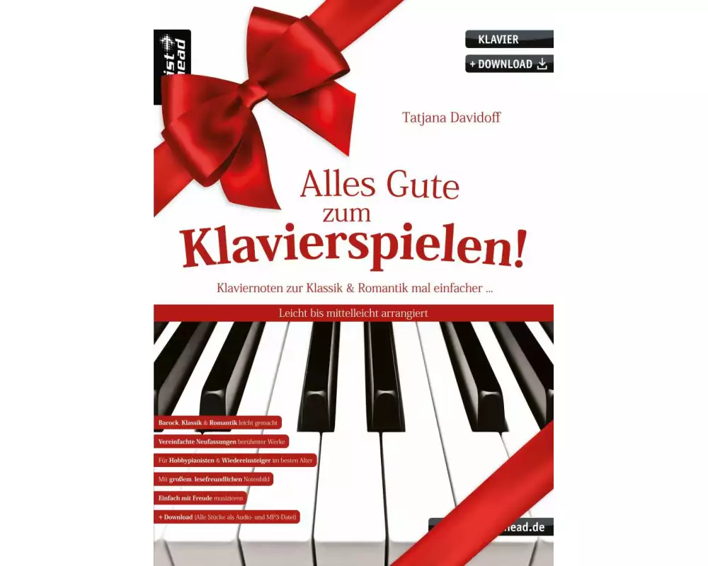 Alles Gute zum Klavierspielen!