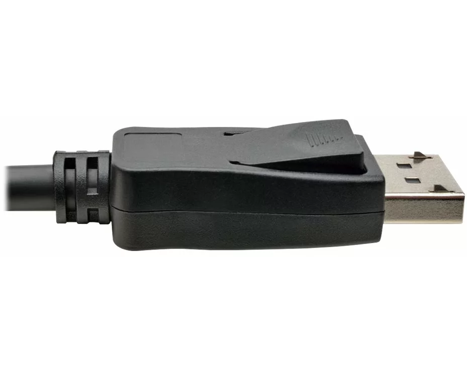EATON TRIPPLITE DisplayPort 1.2 to HDMI, Active Adapter Cable, M/M, 4K, 60 Gripping, HDMI Plug, HDCP 2.2, 10ft. 3.1m