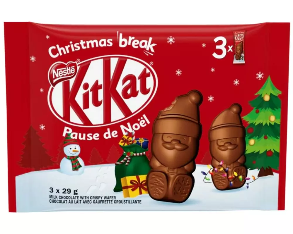 Nestlé Snacks KIT KAT Santa Mix 3 x 17 g