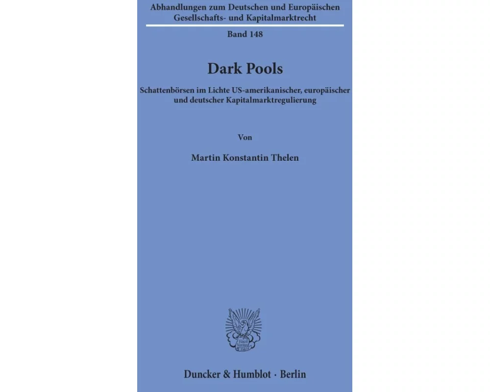 Dark Pools.