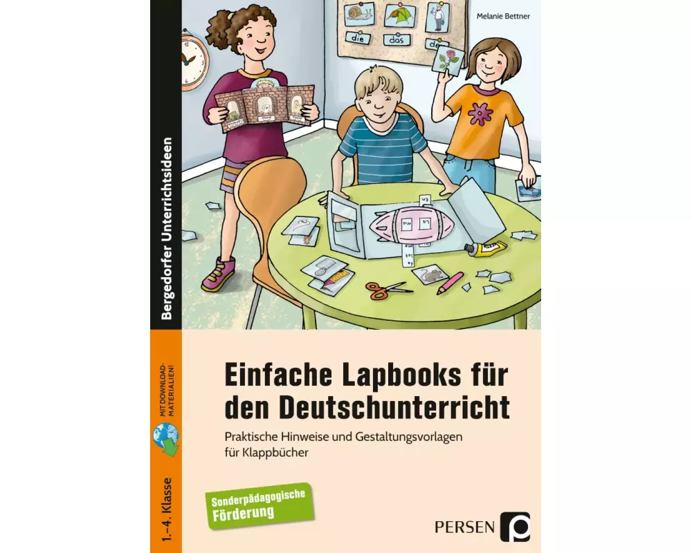 Einfache Lapbooks für den Deutschunterricht