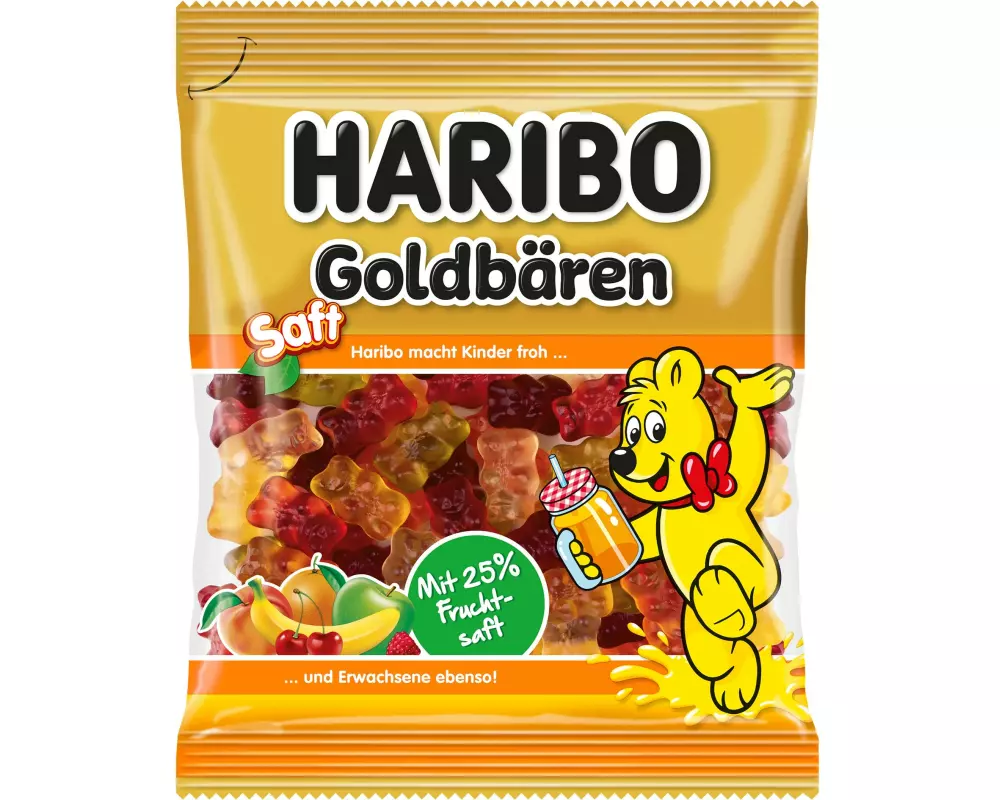 Haribo Gummibonbons Saft Goldbären 160 g