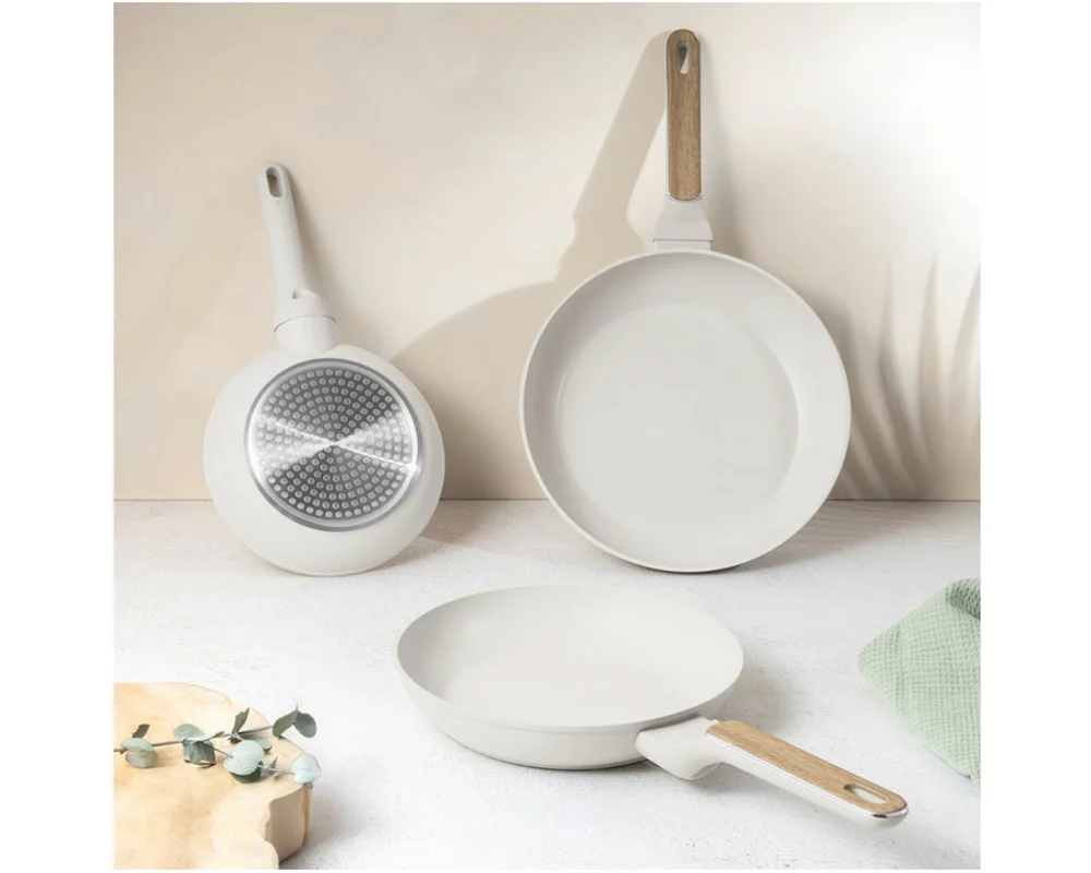 Berlinger Haus Bratpfannen 3er Set Ø 20/24/28cm Sahara Nordic Collection