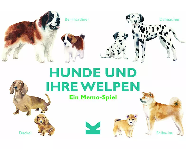 Hunde und ihre Welpen