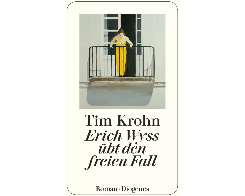 Erich Wyss übt den freien Fall