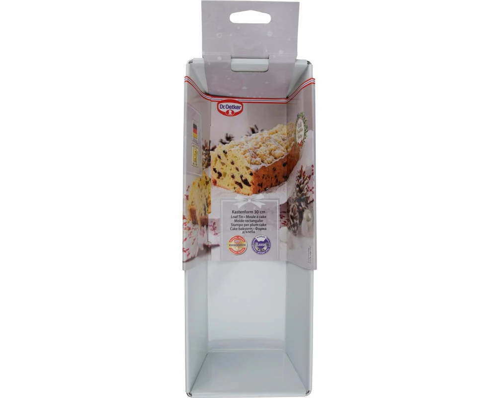 Dr.Oetker White Christmas Baking Kastenform 1800 ml Weiss
