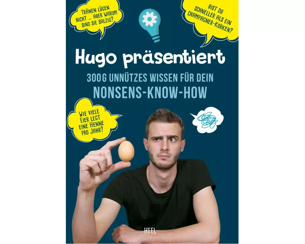 Hugo präsentiert 300 g unnützes Wissen für Dein Nonsens-Know-how