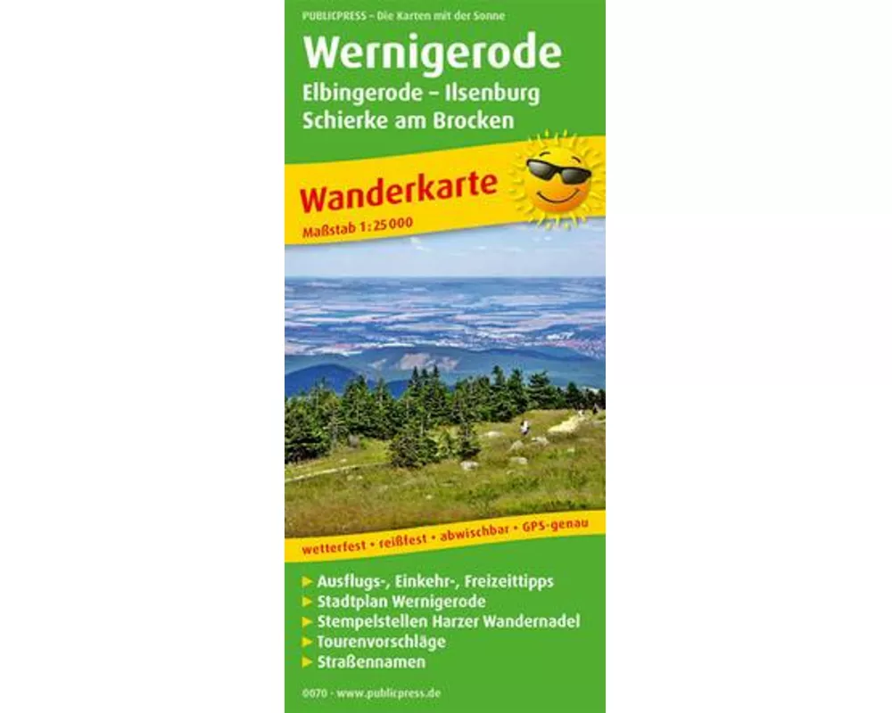 Wernigerode, Elbingerode - Ilsenburg, Schierke am Brocken