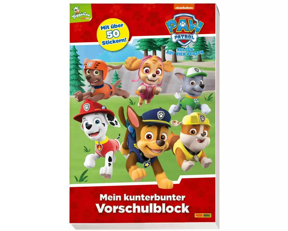 PAW Patrol: Mein kunterbunter Vorschulblock