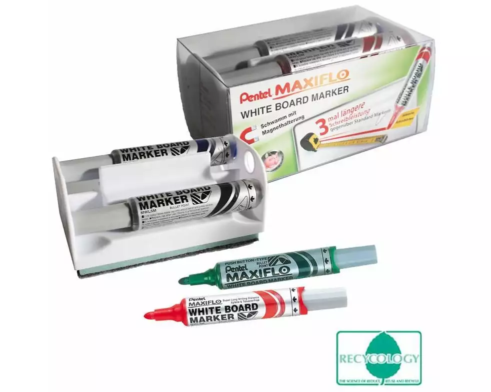 pentel Whiteboard-Marker Maxiflo 4er Set