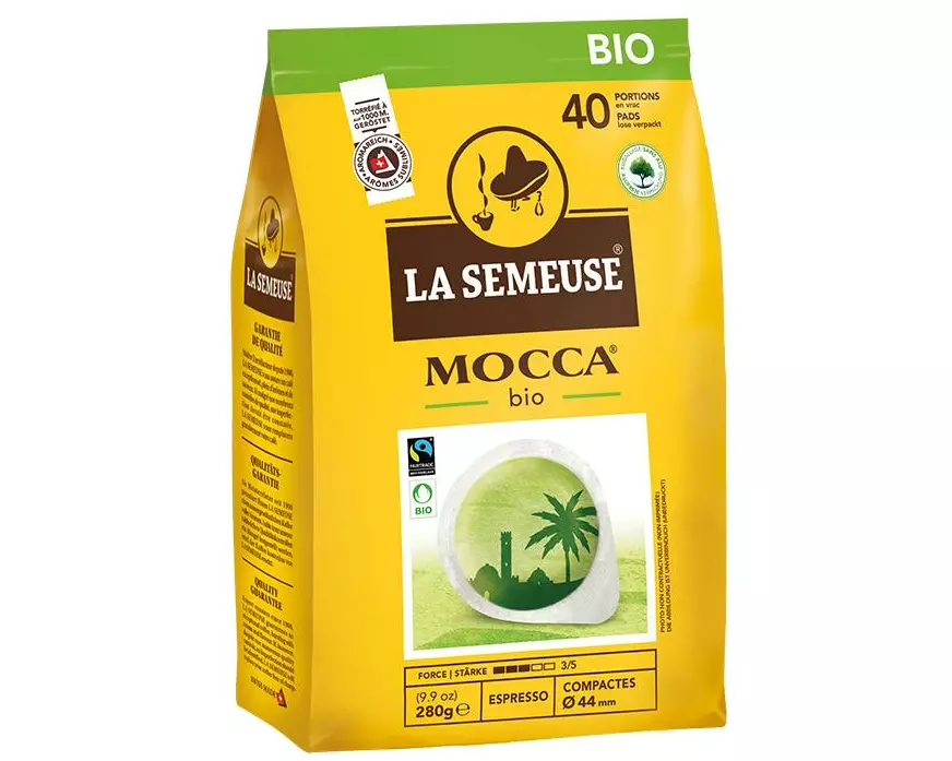 La Semeuse Kaffeepads Mocca Bio 40 Stück