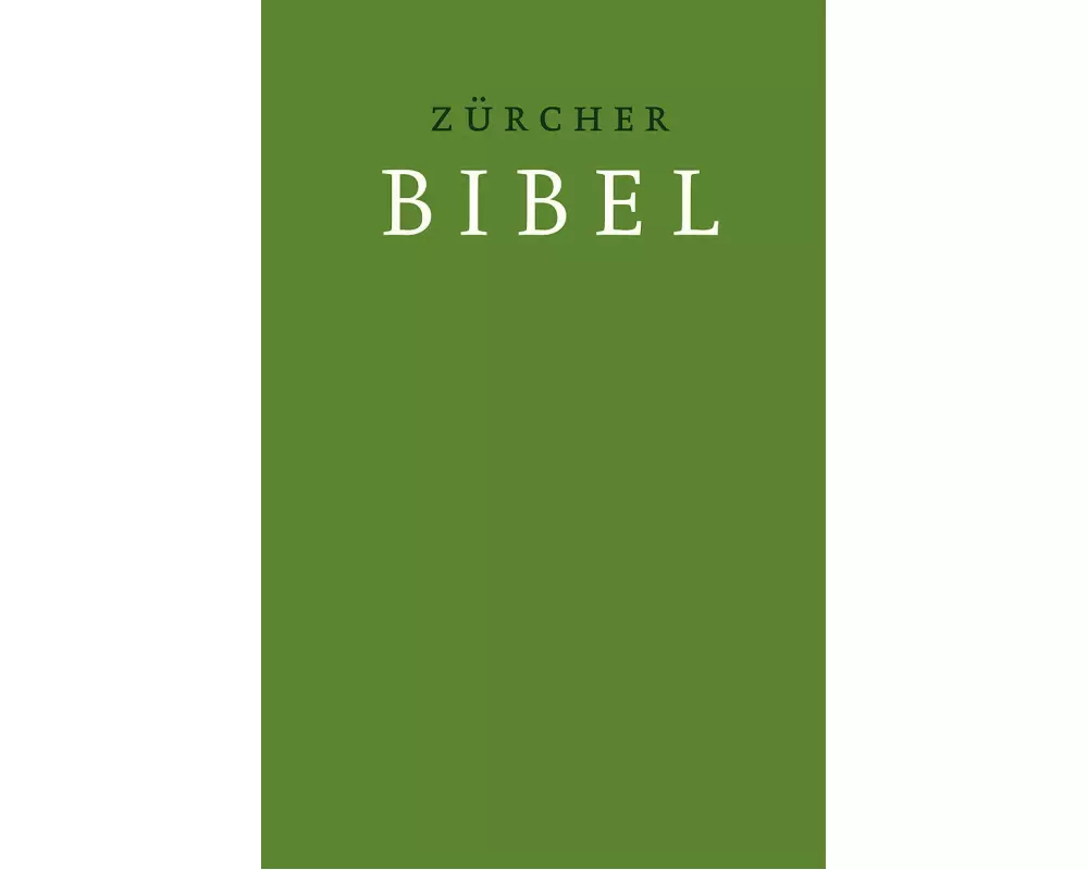 Zürcher Bibel – Hardcover grün