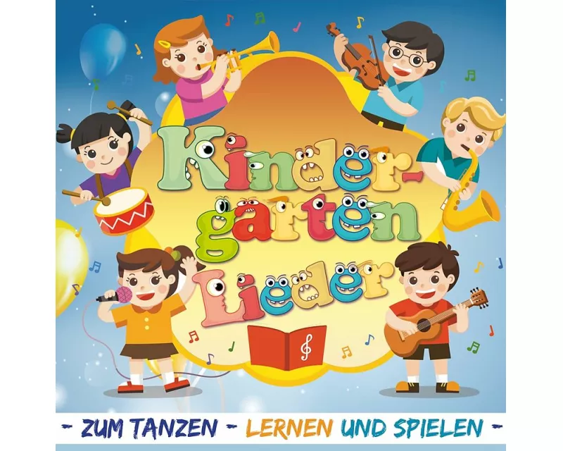 Kindergartenlieder zum Tanzen,Lernen und Spielen