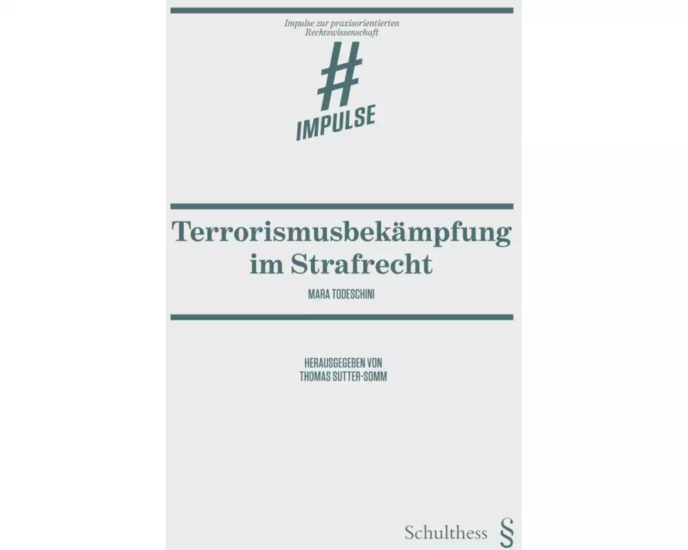 Terrorismusbekämpfung im Strafrecht