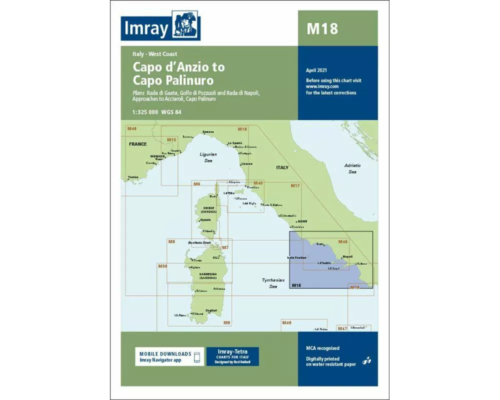 Imray Chart M18