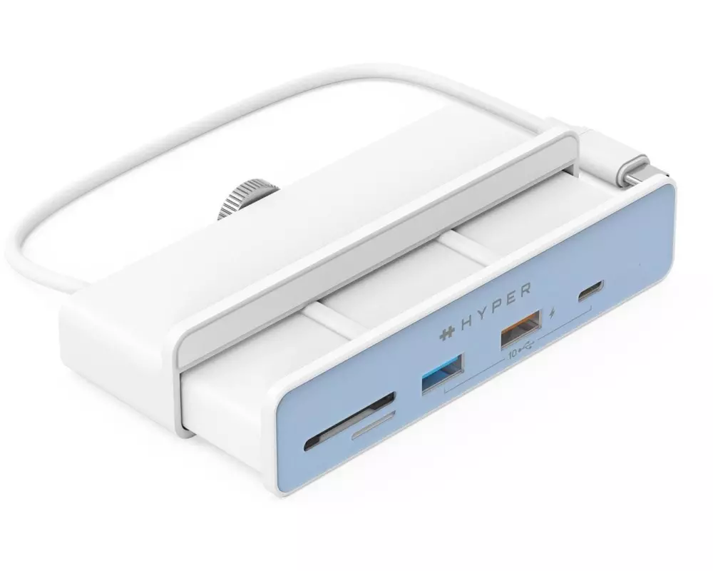 HYPER Dockingstation 6-in-1 USB-C Hub für iMac 24"
