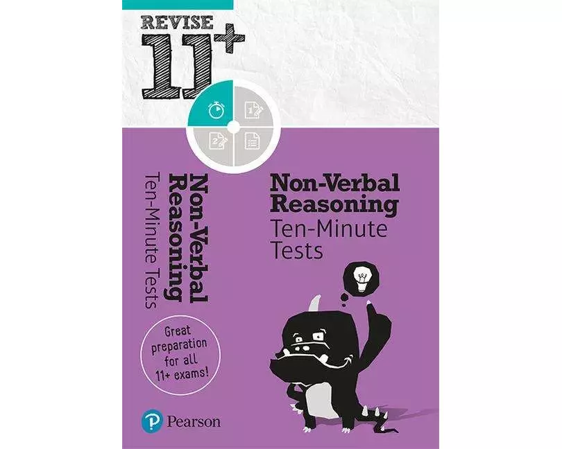Pearson REVISE 11+ Non-Verbal Reasoning Ten-Minute Tests - for 2026, 2027 exams