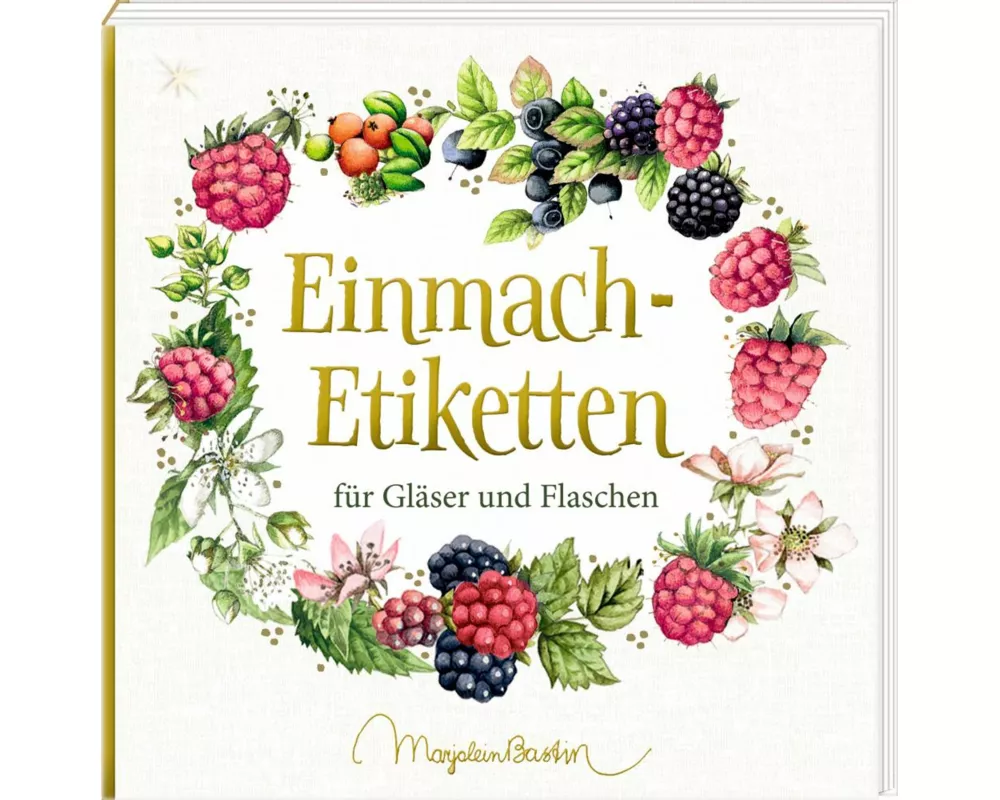 Etikettenbüchlein – Einmach-Etiketten (Marjolein Bastin)