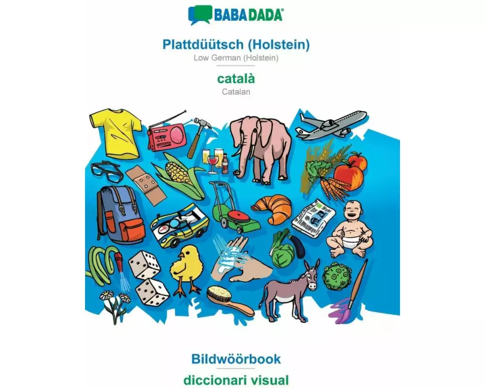 BABADADA, Plattdüütsch (Holstein) - català, Bildwöörbook - diccionari visual