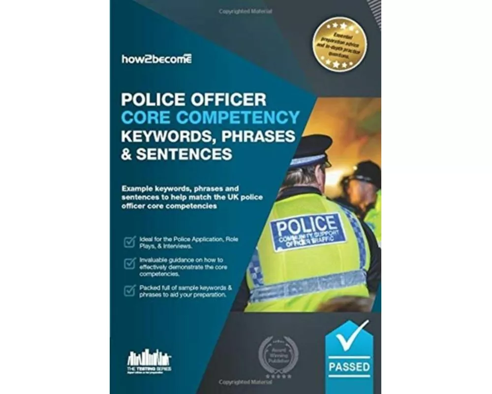 Police Officer Core Competency Keywords, Phrases & Sentences