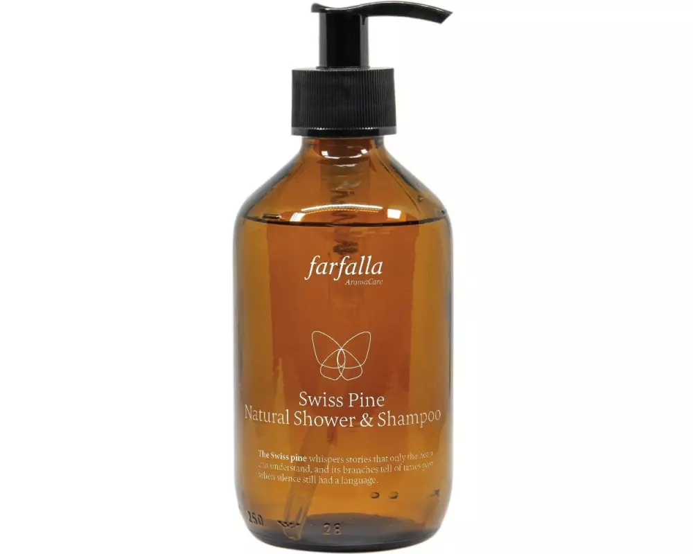 Farfalla Duschgel Swiss Pine Natural Shower and Shampoo 250 ml