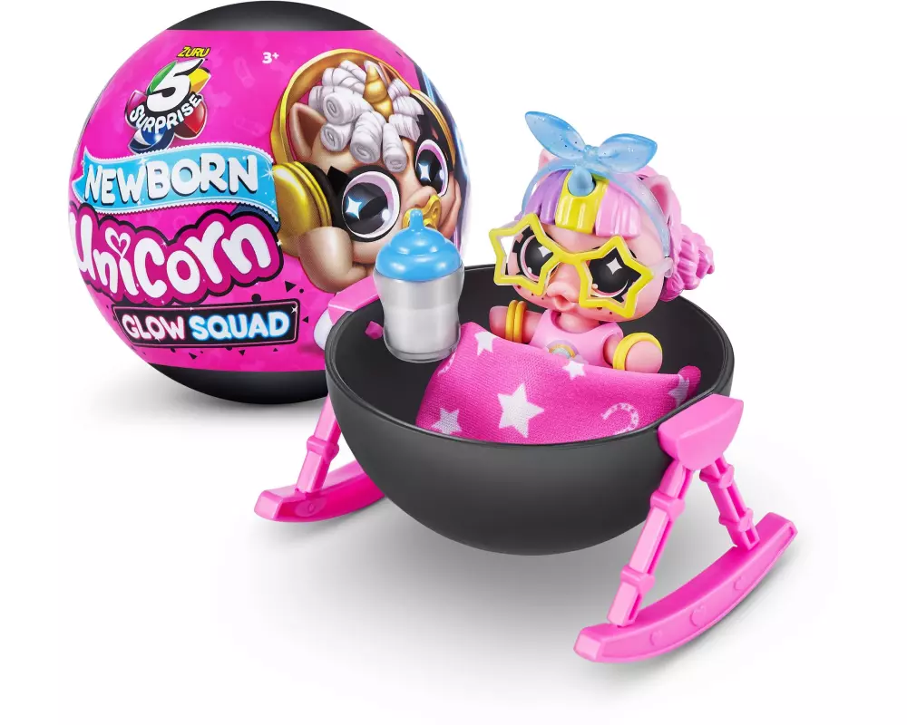 Zuru Surprise Newborn Unicorn Glow Squad Series 6-Assortiert