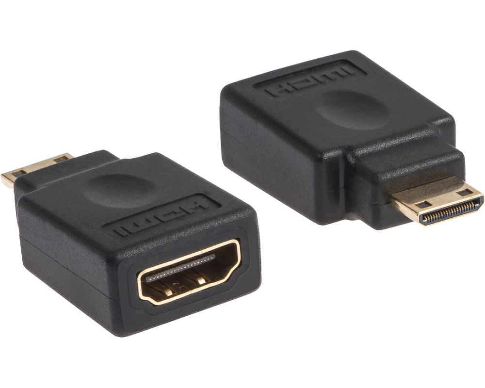 LINK2GO Adapter Mini-HDMI - HDMI AD5111BB male/female