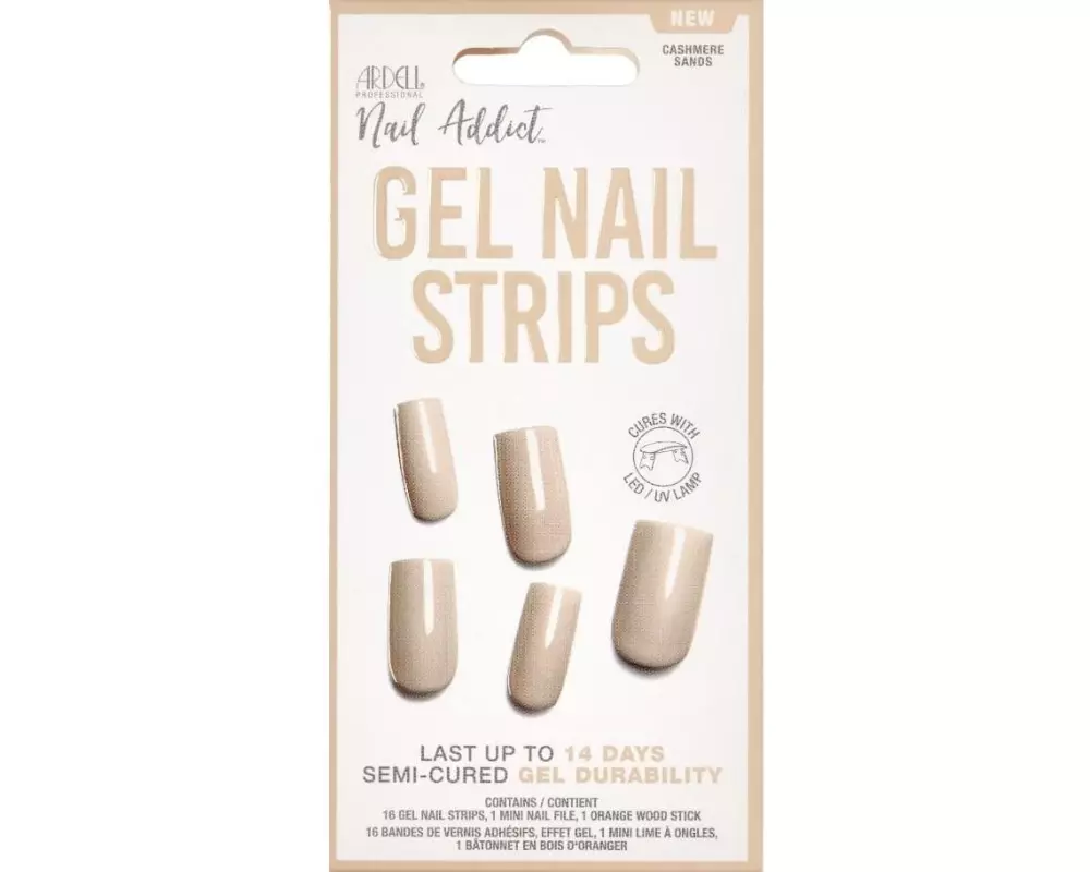 Ardell Gel Nail Strips Cashmere Sands 16 Stück