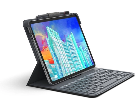 ZAGG Messenger Folio 2 QWERTZ Deutsch Bluetooth Anthrazit