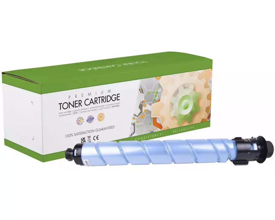 STATIC Toner cartridge compatible with Ricoh 842286 cyan remanufactured 22.500 pages