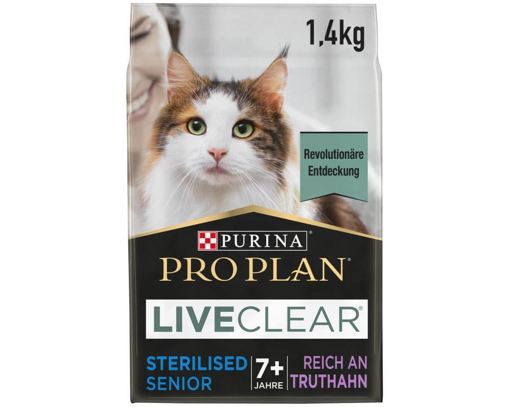Purina Pro Plan Trockenfutter Live Clear Senior Reich Truthahn 1.4 kg