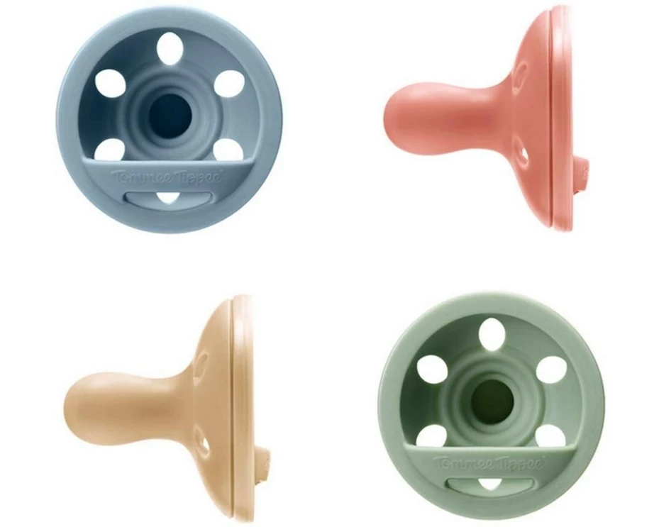 Tommee Tippee Nuggi Set Brustähnlicher Schnuller 6-18m, 4er Pack