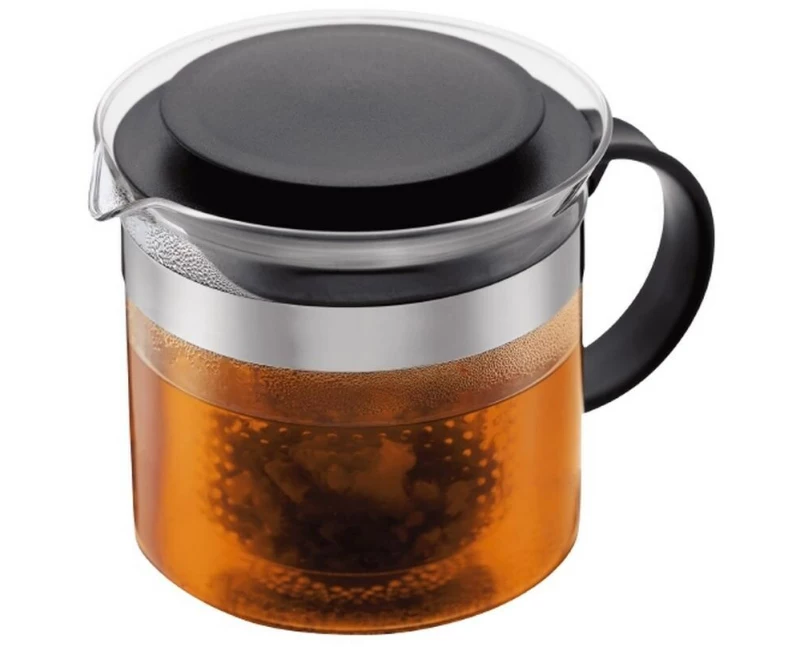 Bodum Teebereiter Bistro Nouveau Schwarz, 1.5 l