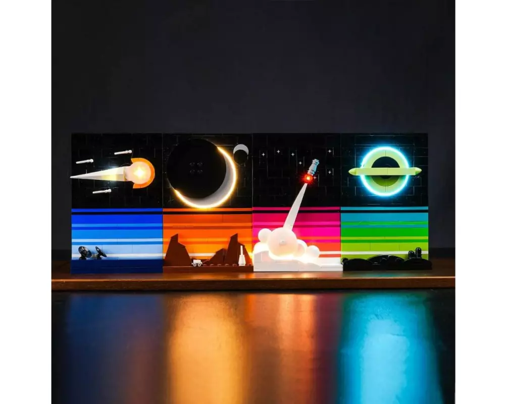 BrickBling LED-Licht-Set für LEGO 21340 Tales of the Space Age