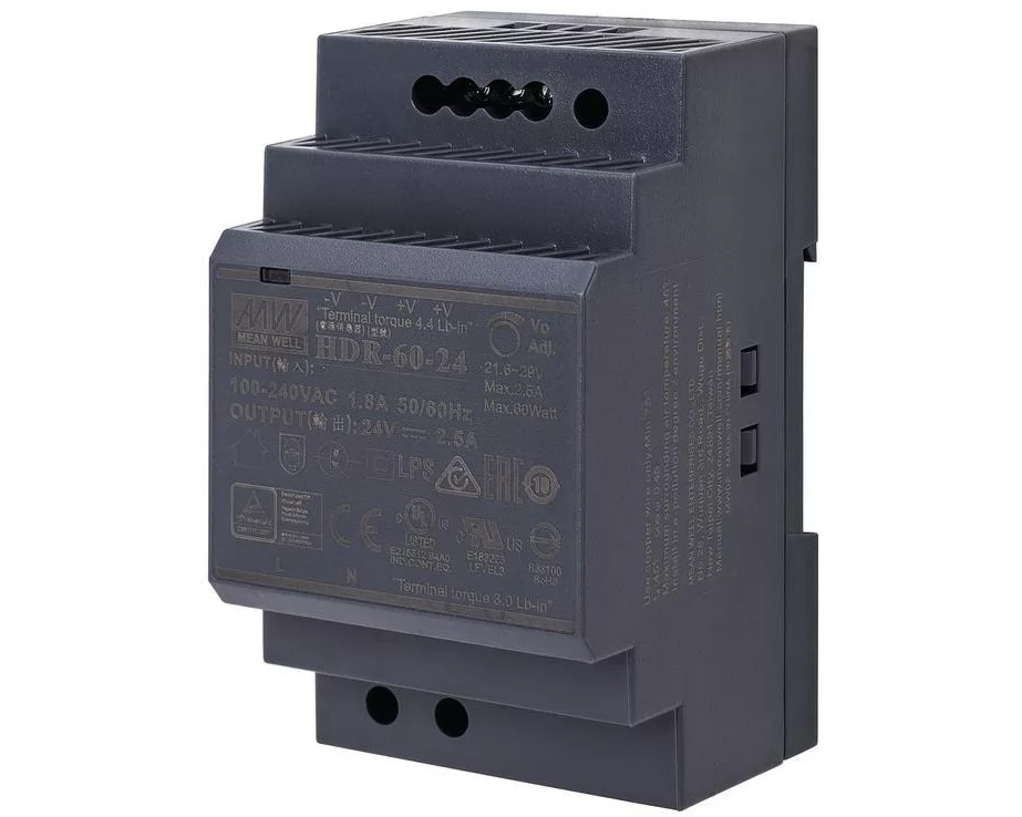 Abus Netzteil TVHS20300 24V DC für Hutschiene