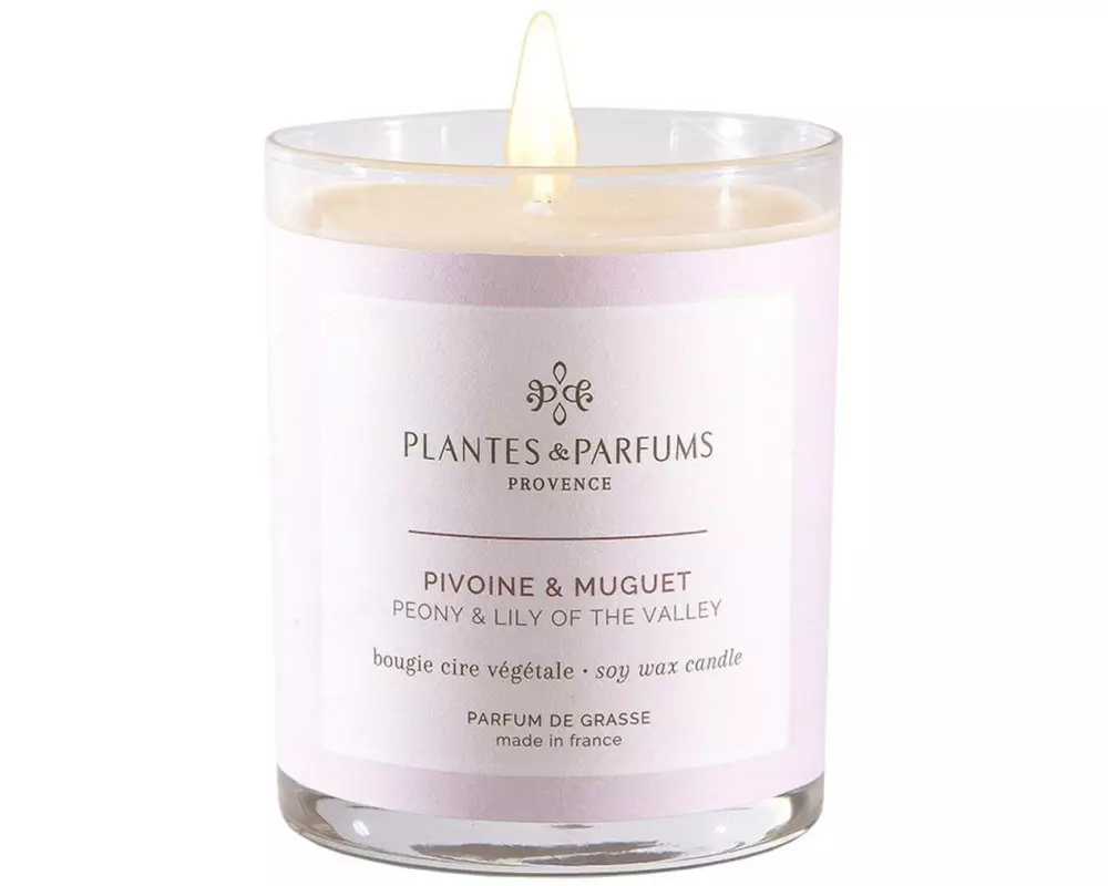 Plantes & Parfums Duftkerze Pivoine Muguet 180 g