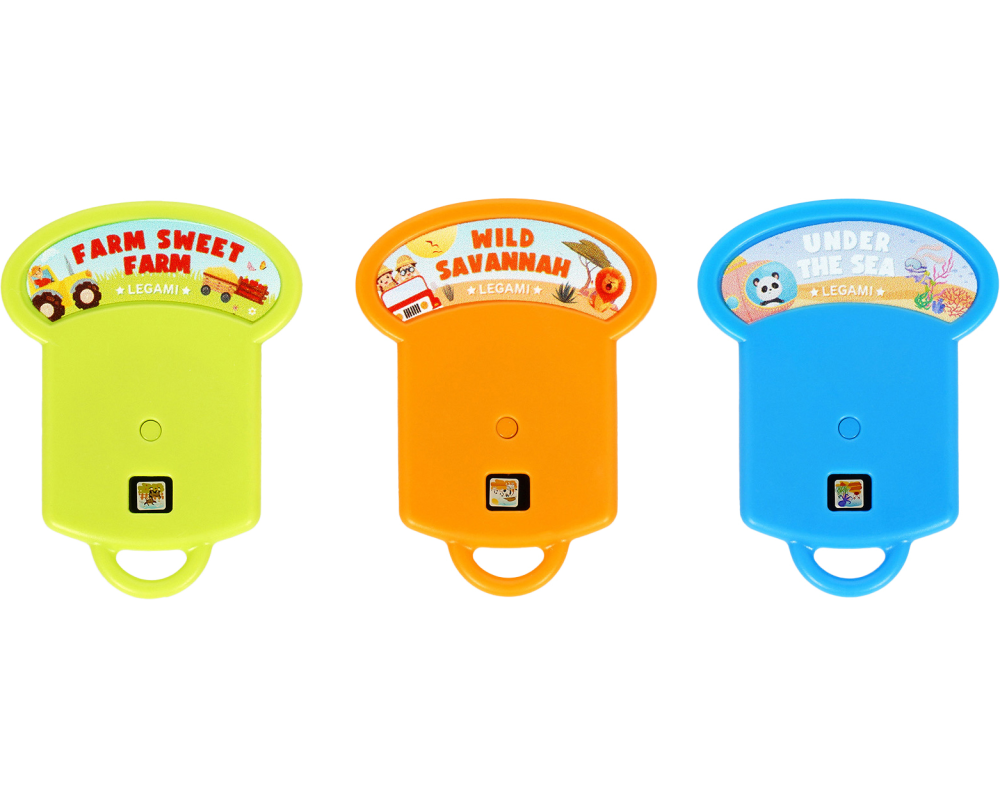 LEGAMI Projektorscheiben FLPR0001 3 Geschichten, je 8 Bilder